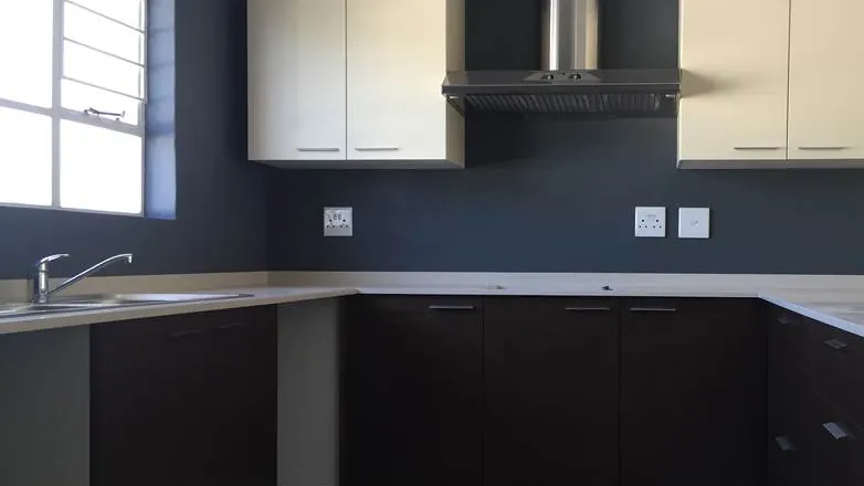 Kitchen, colour change: after
