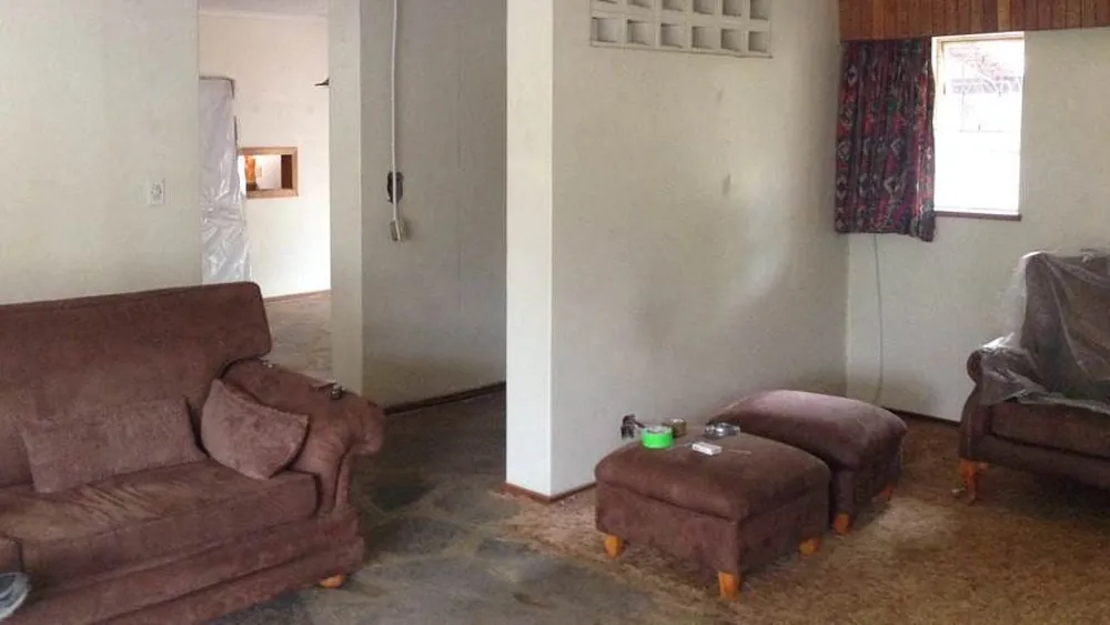 Open-plan living: before